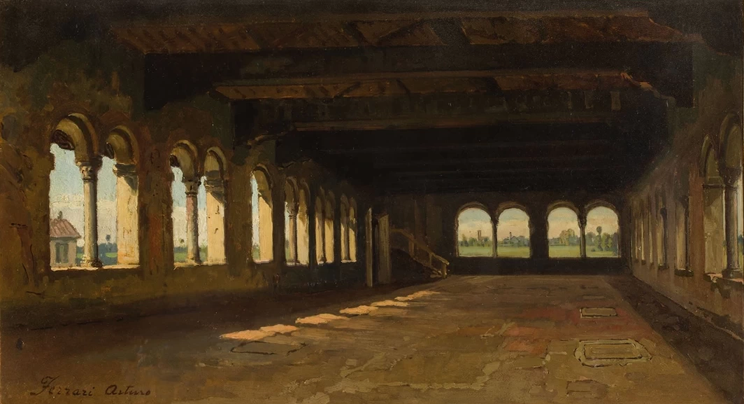 Un raggio di sole nel chiostro